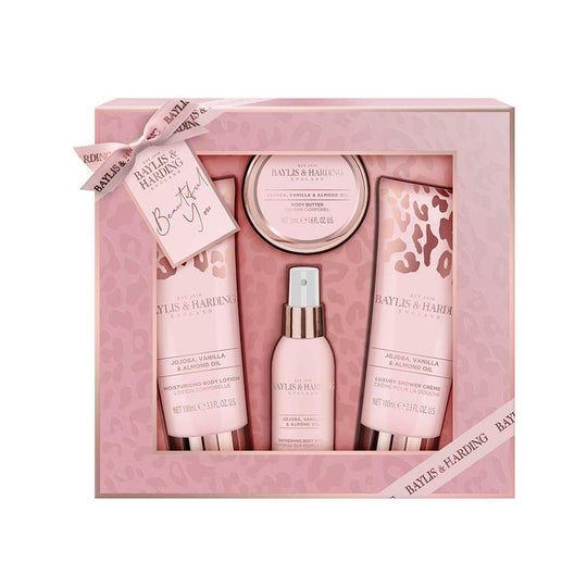 Set cadou Baylis & Harding Jojoba Vanilla & Almond Oil Small Perfume set