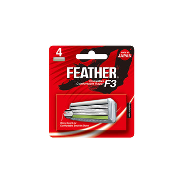 Rezerve lame de barbierit 4 bucati Feather F3