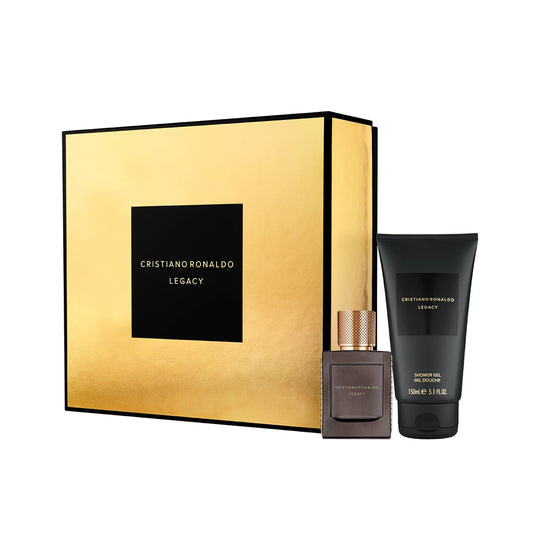 Set cadou CR Legacy Gold apa de toaleta si gel de dus