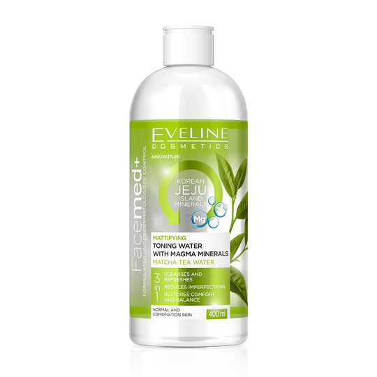 Apa micelara matifianta Eveline Magma Minerals 3in1 400 ml
