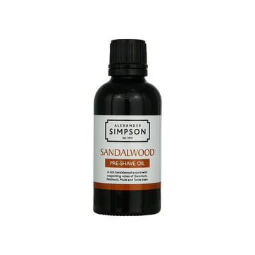 Ulei pre-barbierit Simpson Sandalwood 50 ml