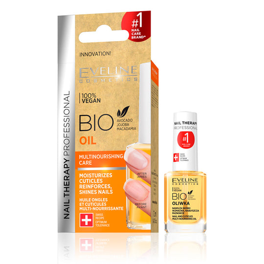 Tratament pentru unghii Eveline Nail Therapy Bio Oil Multinourishing 12 ml