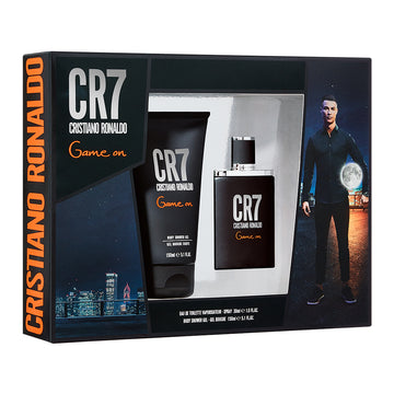 Set cadou CR7 Game On cu parfum si gel de dus