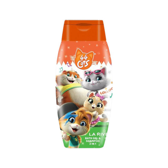 Gel de dus si sampon 2 in 1 La Rive 44 Cats Lollipop 250 ml