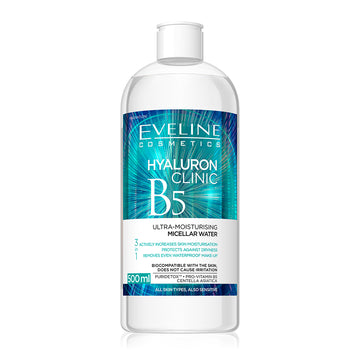 Apa micelara Eveline Hyaluron Clinic 500 ml