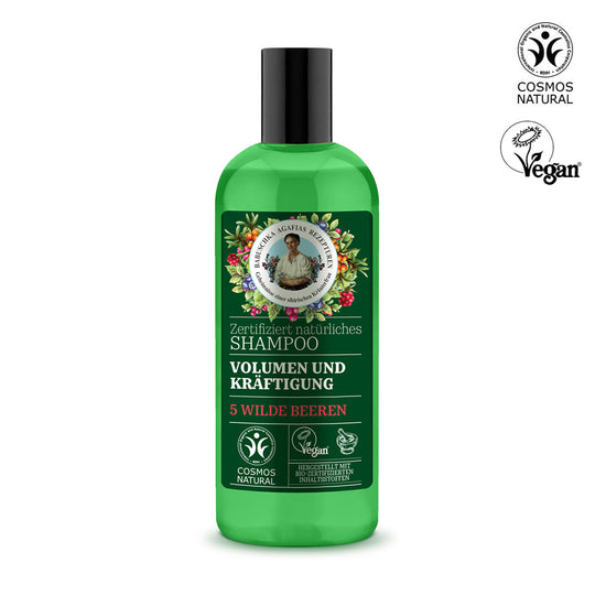 Sampon pentru volum si intarirea parului Agafia 260 ml