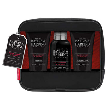 Set cadou pentru barbati Baylis & Harding Signature Black Pepper and Ginseng