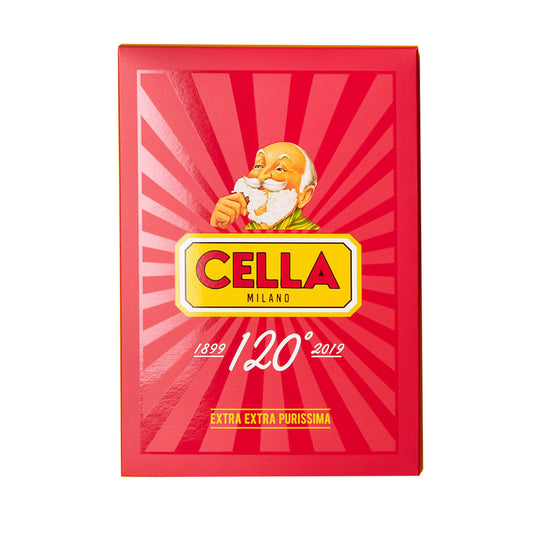 Set de barbierit cu after shave balsam si crema rapida de barbierit Cella Milano