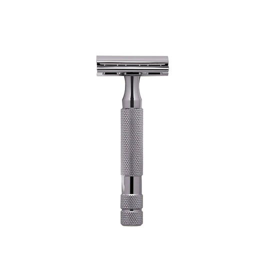 Aparat de ras clasic safety razor Rockwell 6C Gunmetal Chrome
