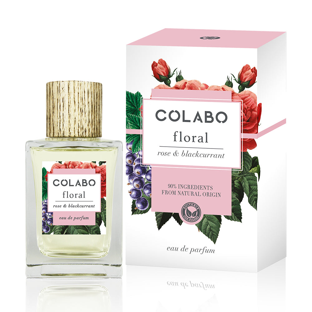 Apa de parfum Colabo Floral Rose and Blackcurrant 100 ml