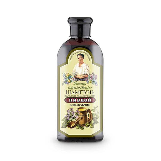 Sampon cu extract de bere pentru barbati Agafia 350 ml