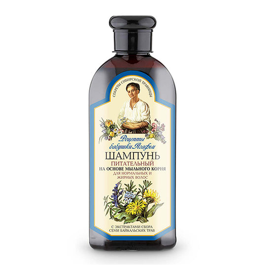 Sampon nutritiv pentru par normal si gras Agafia 350 ml