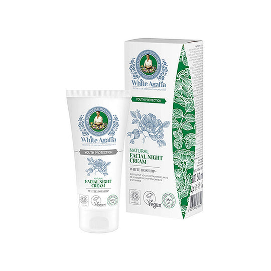 Crema de noapte pentru fata White Agafia Youth Protection Natural Facial 50 ml