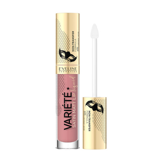 Ruj lichid Eveline Variete Satin Matt Lip Liquid Nr. 2, 4.5 ml