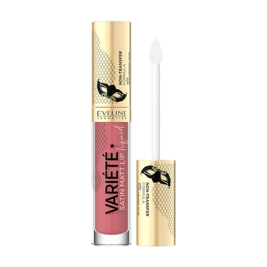 Ruj lichid Eveline Variete Satin Matt Lip Liquid Nr. 5, 4.5 ml