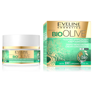 Crema concentrata profund hidratanta Eveline Bio Olive 50 ml