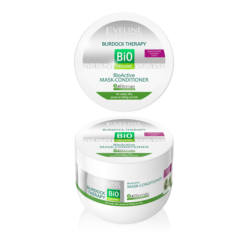 Masca-balsam de par Bio brusture Eveline Bioactive Therapy 300 ml