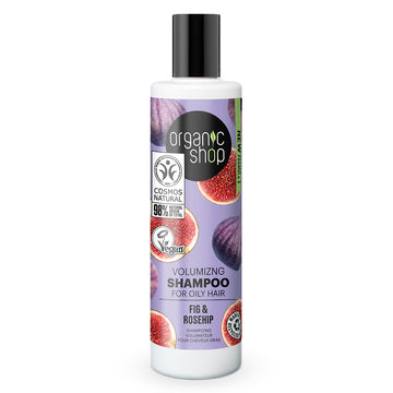 Sampon pentru par gras cu smochine si macese Organic Shop 280 ml