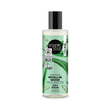 Apa micelara cu avocado si aloe vera Organic Shop 150 ml