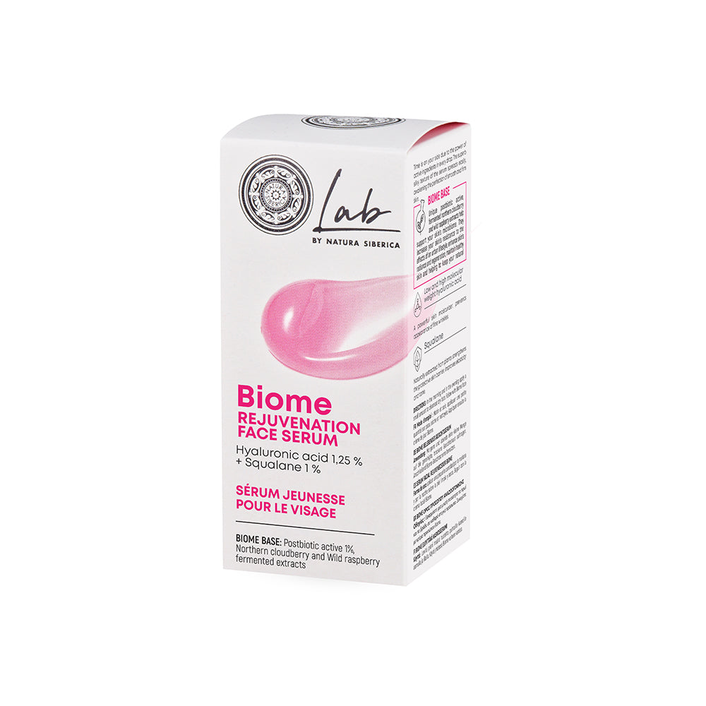 Serum pentru intinerirea pielii fetei Natura Siberica Biome 30 ml