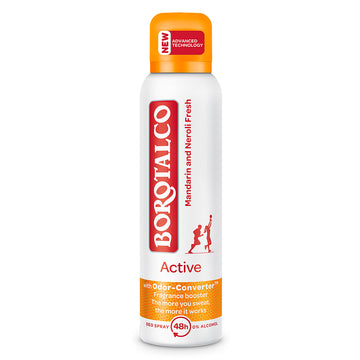 Deodorant spray Borotalco Active Mandarine si Neroli 150 ml