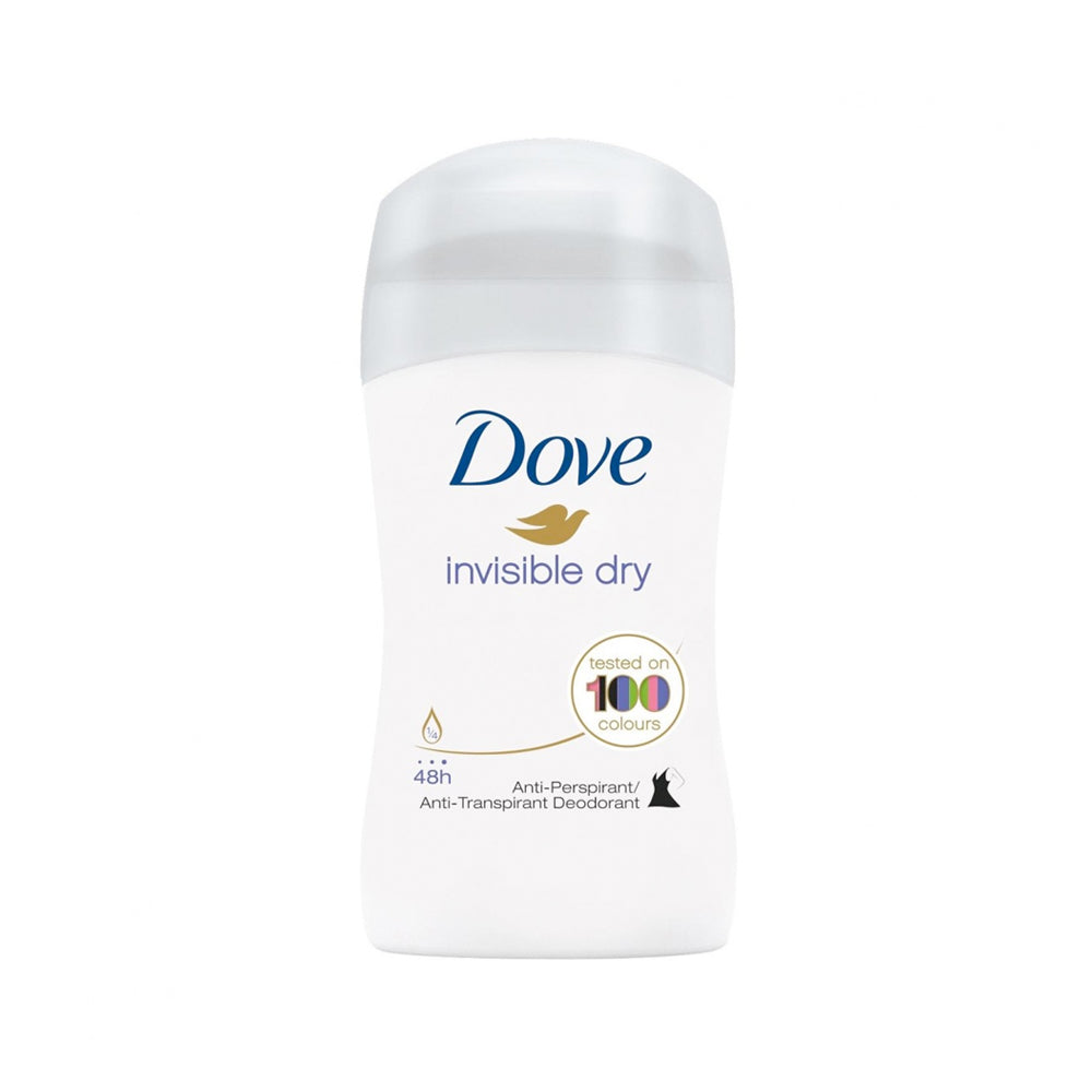 Deodorant antiperspirant stick Dove Invisible Dry 40ml