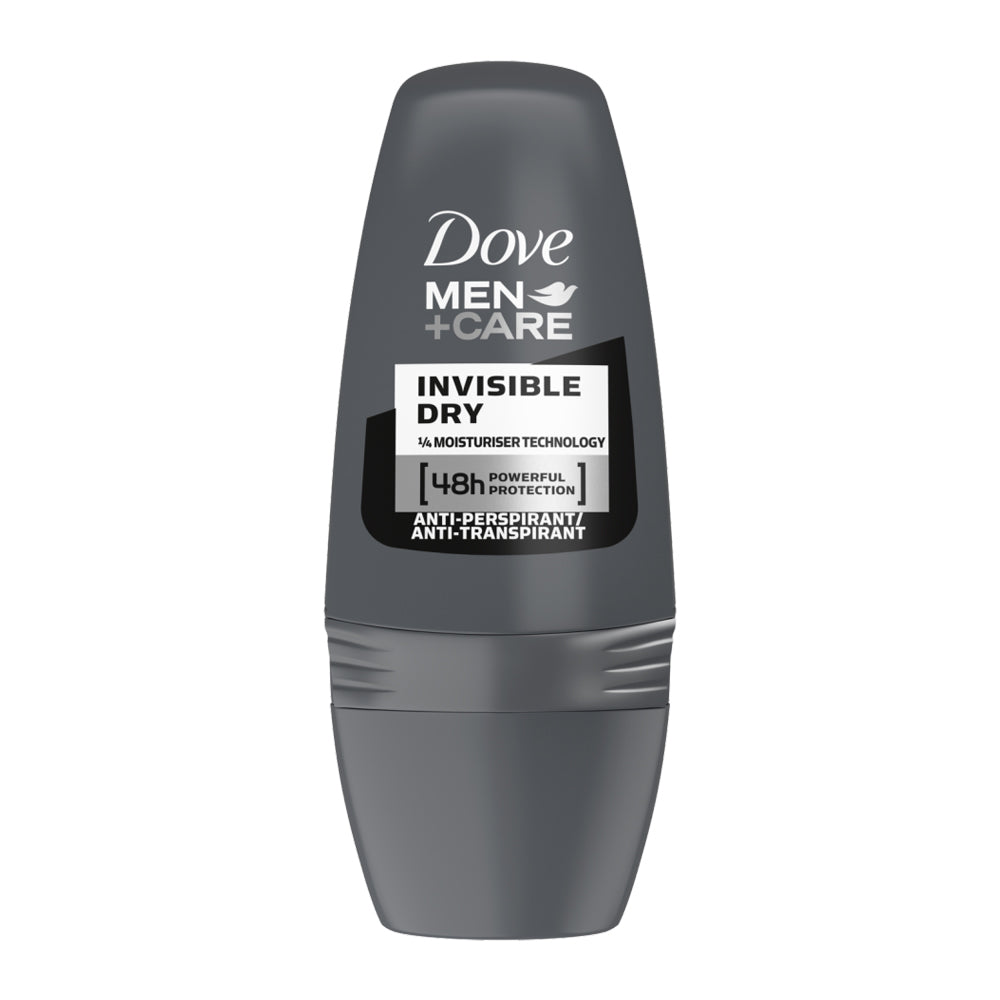 Deodorant antiperspirant roll-on Dove Men+Care Invisible Dry, 50 ml