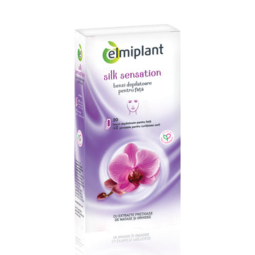 Benzi depilatoare pentru fata Elmiplant Silk Sensation 20 buc