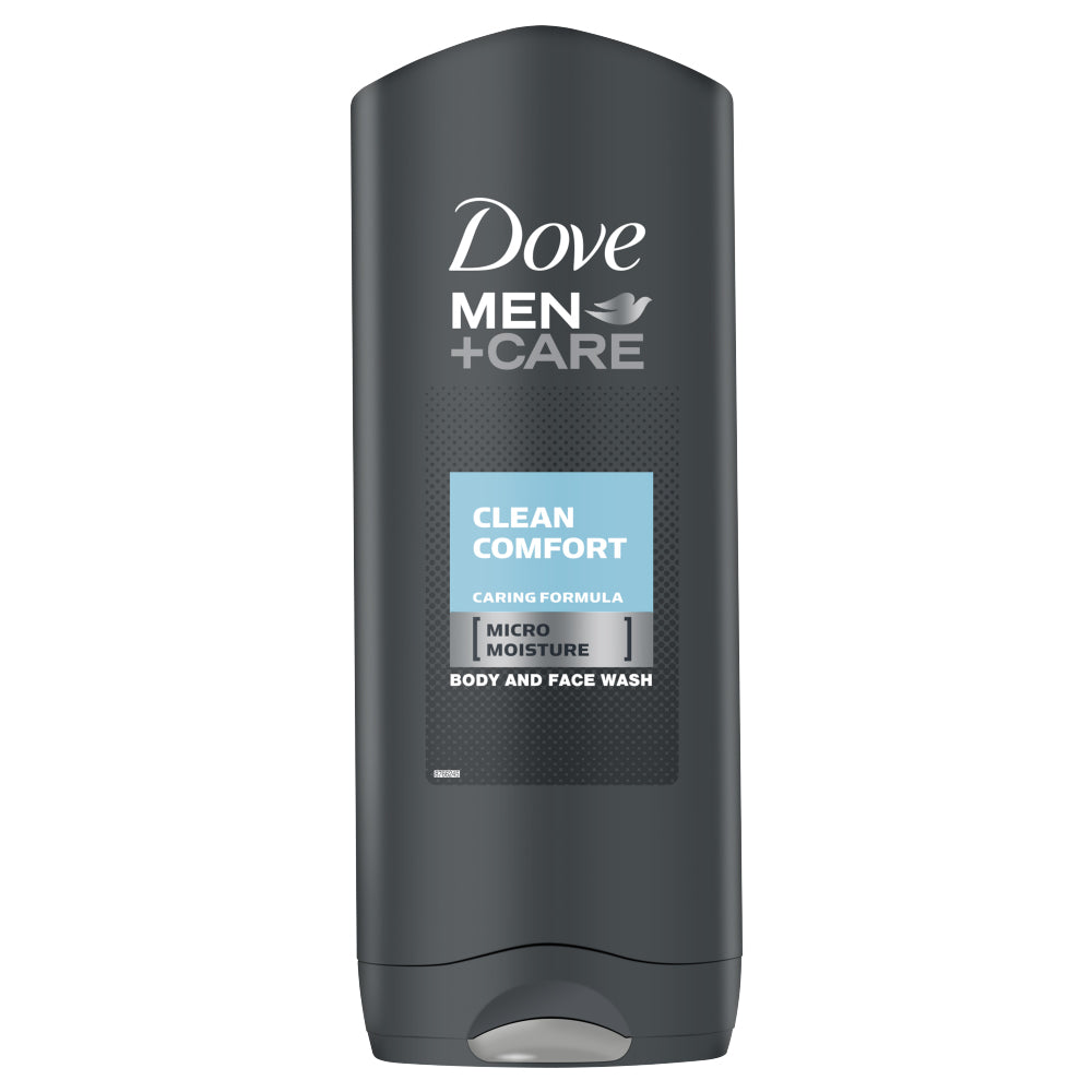 Gel de dus pentru corp si fata Dove Men Care Clean Comfort 400 ml