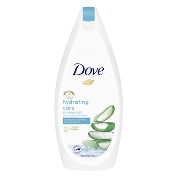 Gel de dus Dove Hydrating Care Aloe Vera & seva de mesteacan 500 ml