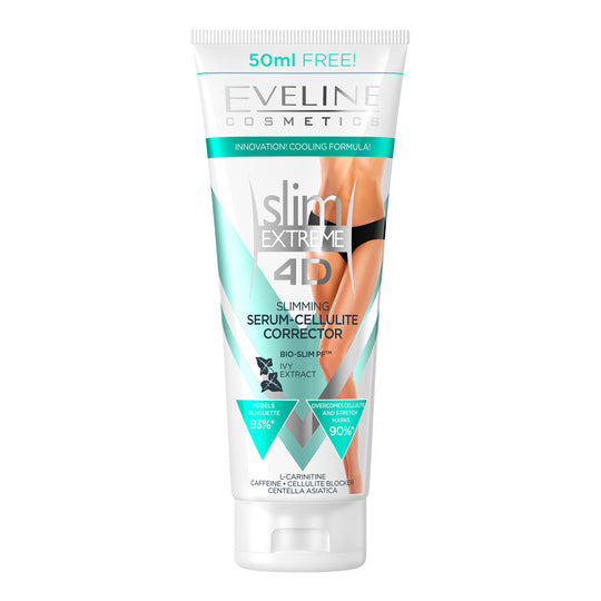 Serum pentru slabire si corectarea celulitei Eveline Slim Extreme 4D 250 ml