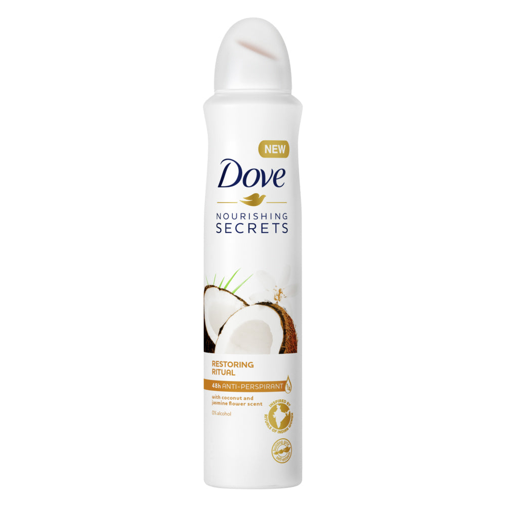 Deodorant antiperspirant spray Dove Nourishing Secrets Coconut & Jasmine Flower Restoring Ritual 150 ml