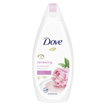 Gel de dus Dove Renewing cu bujor si ulei de trandafir 500 ml