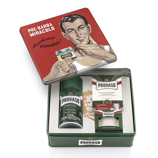 Set de barbierit Proraso Gino Foam
