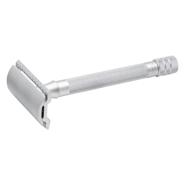 Aparat de ras Safety Razor cu cap cu pieptene inchis Merkur 22C Chrome