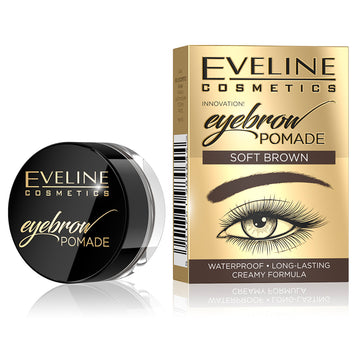 Pomada pentru sprancene Eveline Eyebrow Pomade Soft Brown