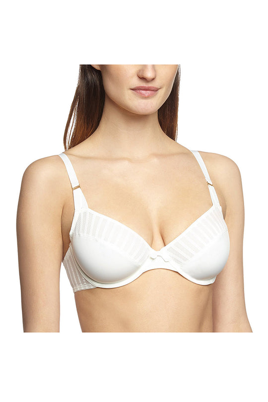 Sutien cu model din plasa si fundita intre cupe Darling Day WM BED138-221