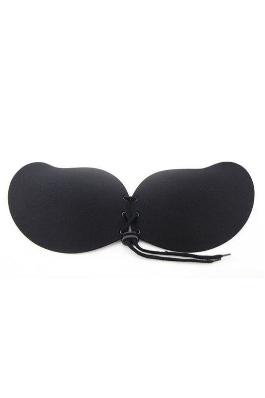 Sutien invizibil cu silicon autoadeziv accesorizat cu siret BRA133-1