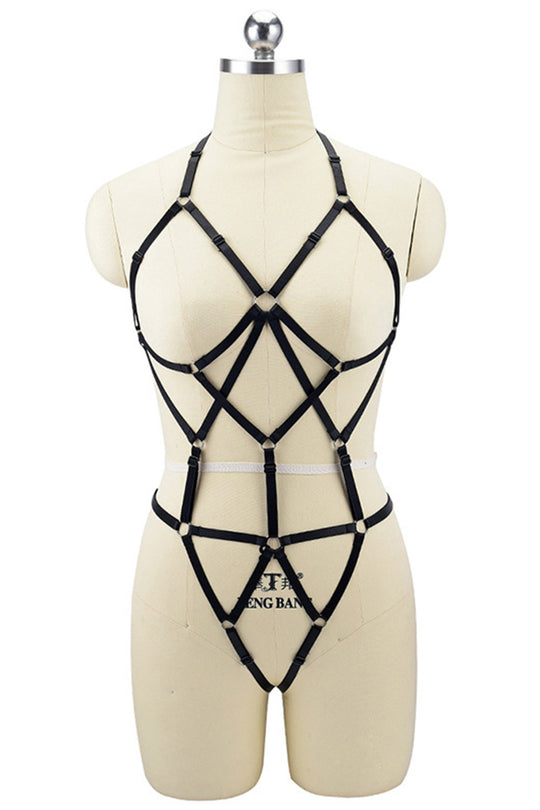 Ham fetish tip body din benzi elastice BRA292-1