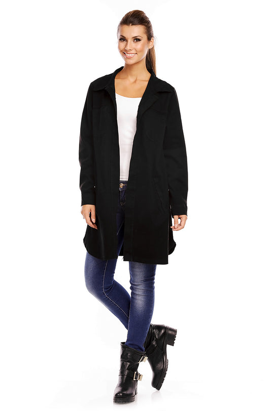 Jacheta model in A cu buzunare C554-1