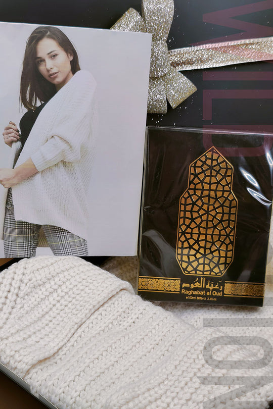 CAD41-2 Cadou - cardigan casual si parfum