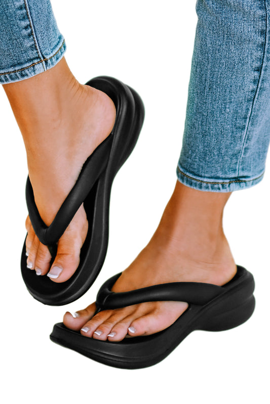 Slapi fashion model flip flop din spuma cu talpa goasa CH50-1