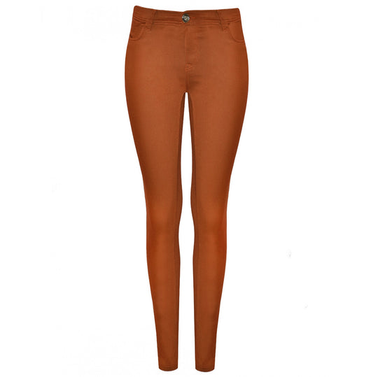 Jeans simpli cu talie medie si croi drept CL849-91