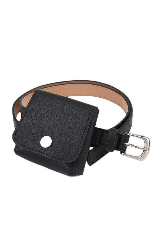 Curea din piele cu toc detasabil CU63-1