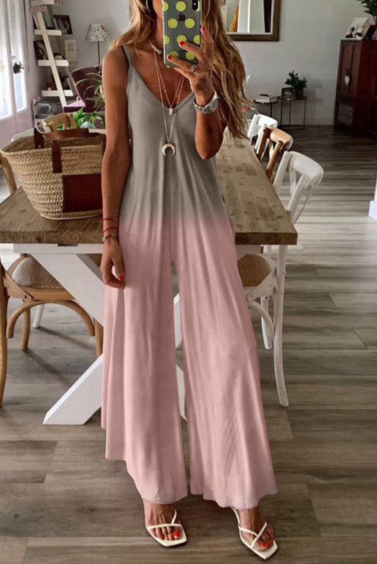 Salopeta casual oversize in degrade F768-5