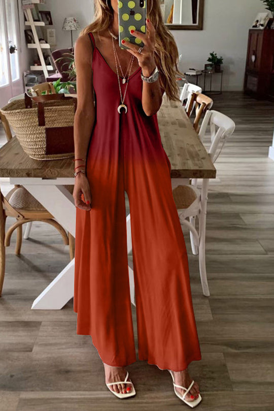 Salopeta casual oversize in degrade F768-91