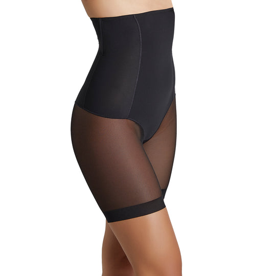 Boxeri modelatori cu talie inalta si model lasercut GAT162-1