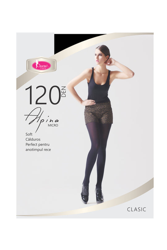 Ciorapi grosi Charme Alpina cu chilot - 120 DEN GAT3-1