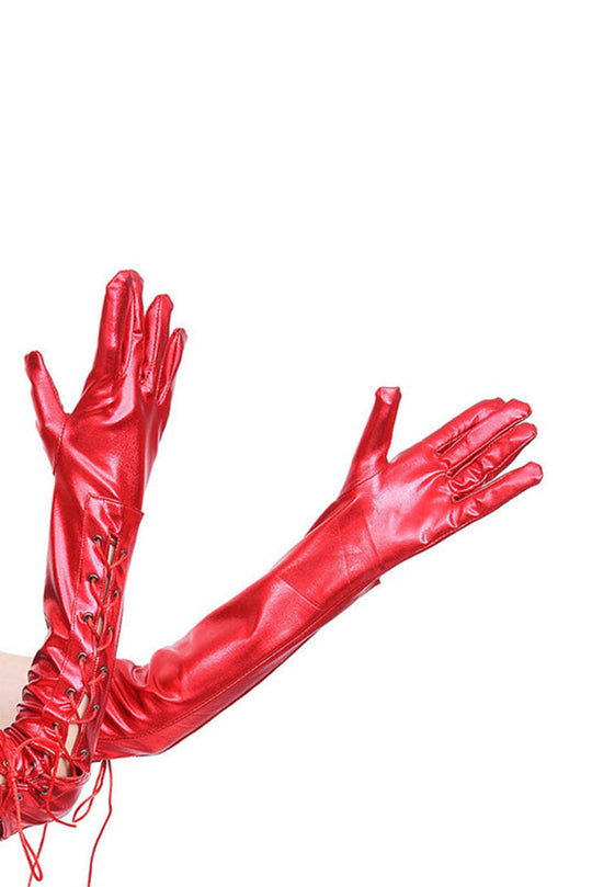 Manusi lungi accesorizate cu snur ajustabil GL66-3