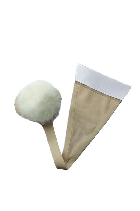 Chilot invizibil fara benzi pe lateral cu puf in spate GS1076-152